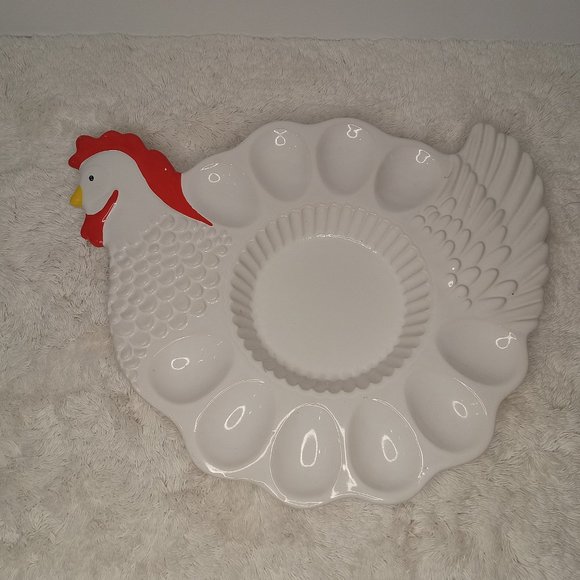TeleFlora Egg Platter - Picture 1 of 10